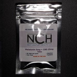 Next Century Health, 5mg Melatonin with 25mg CBD